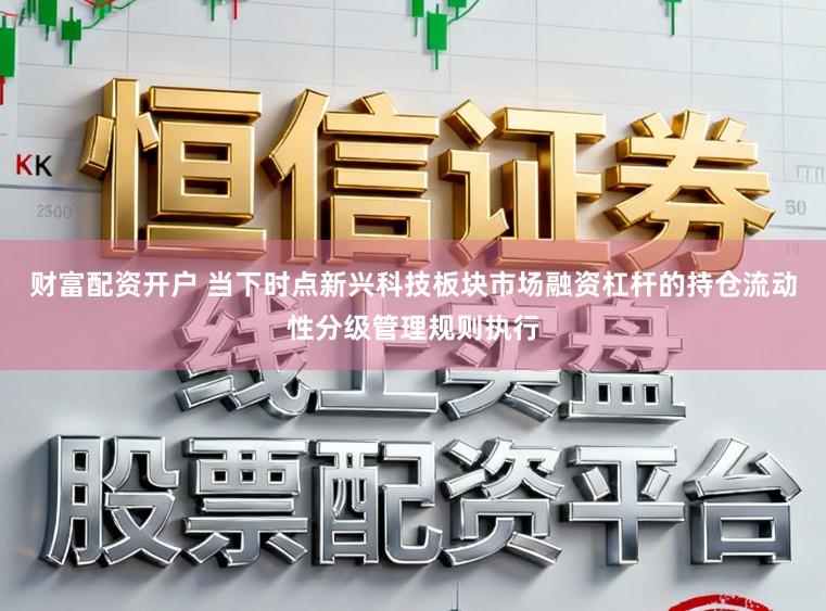 财富配资开户 当下时点新兴科技板块市场融资杠杆的持仓流动性分级管理规则执行