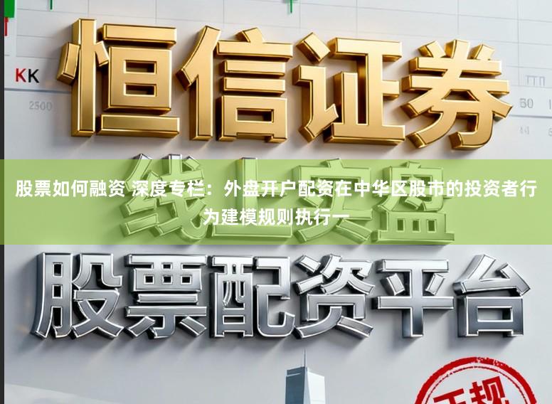 股票如何融资 深度专栏：外盘开户配资在中华区股市的投资者行为建模规则执行一