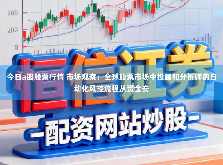 今日a股股票行情 市场观察:全球股票市场中投顾和分析师的自动化风控流程从资金安