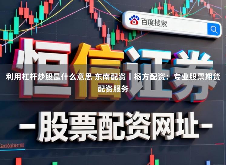 利用杠杆炒股是什么意思 东南配资丨杨方配资：专业股票期货配资服务